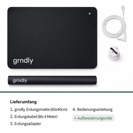 Erdungsmatte – Leitfähige Wellness-Matte für Innen